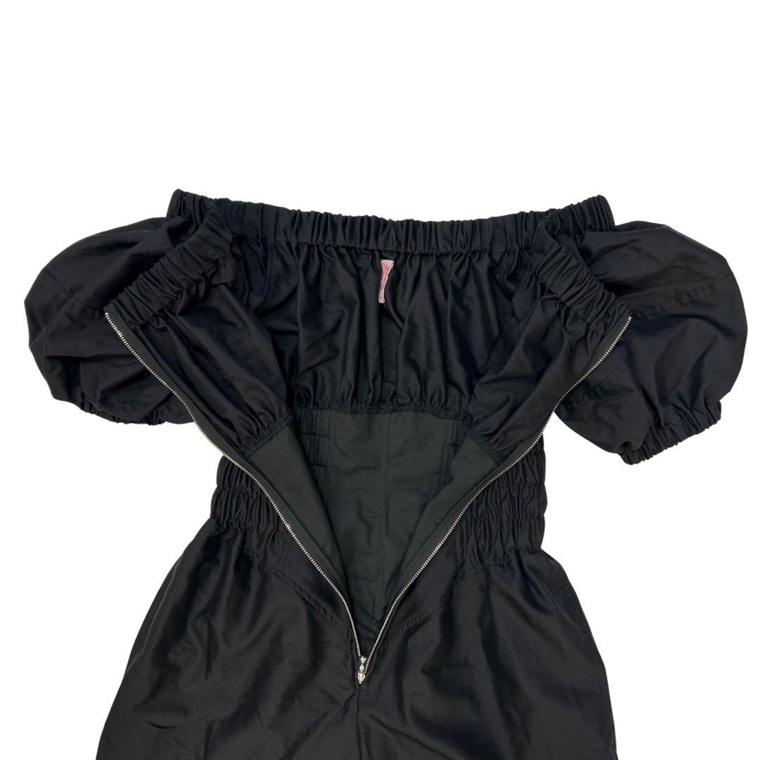 （25ss、完売品）FETICO OFF-SHOULDER JUMPSUITS