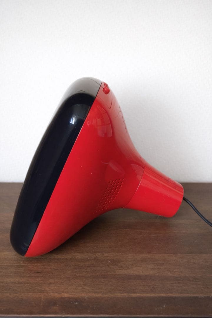 ±0プラスマイナスゼロ8-inch LCD TVテレビ赤レッドRed