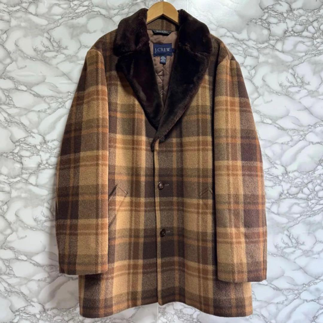 希少【J.CREW】イタリア製 紺タグ vintage/レナウン/ギャングコート