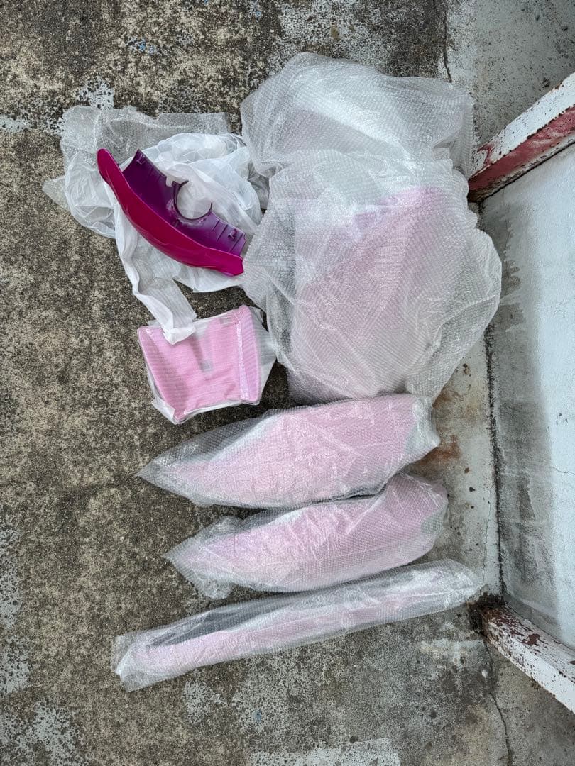 バイクカウルセット ピンク 新品SA16J キャンディピンク風フルカウルセット