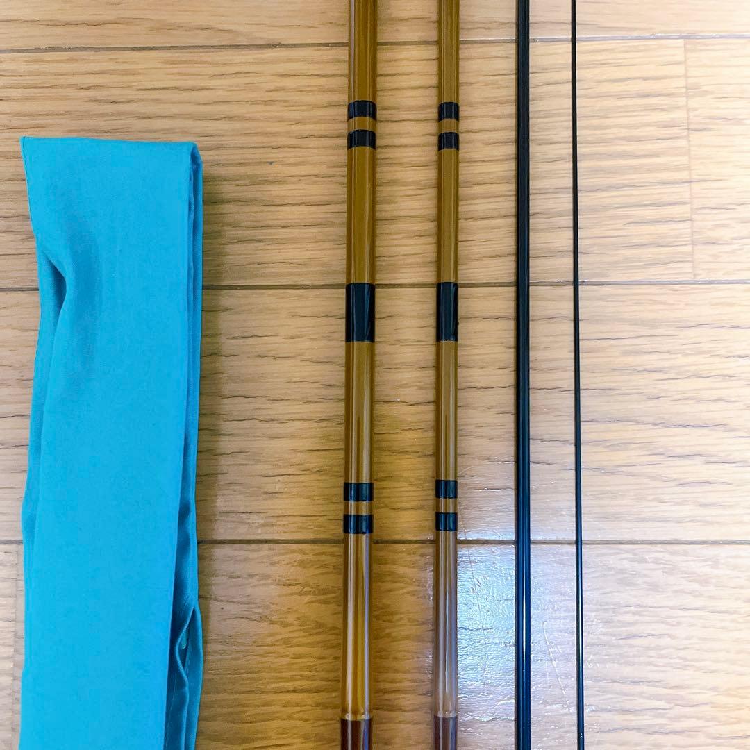 極美品 シマノ 普天元 大我 13尺 ヘラ竿 和竿