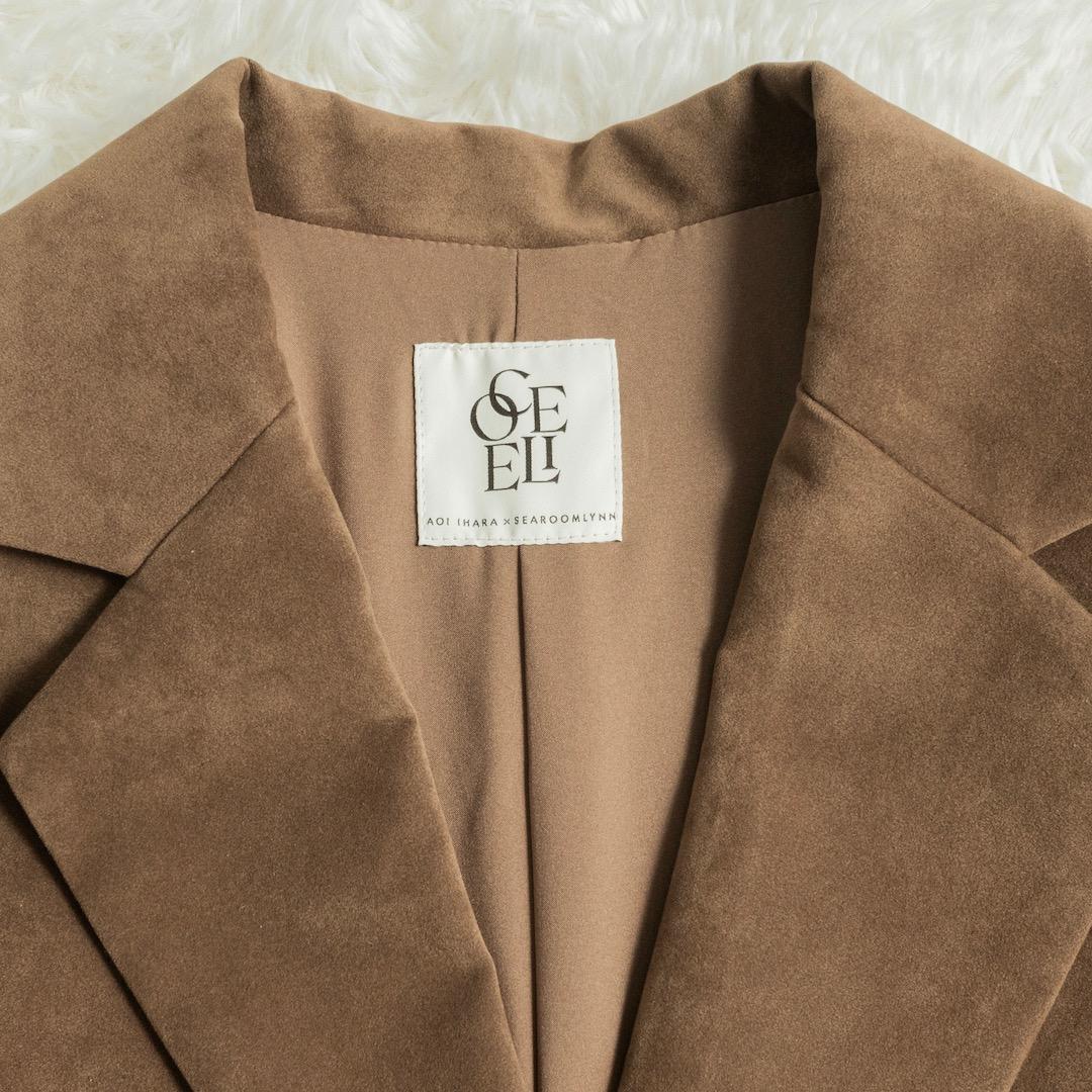 美品 SeaRoomlynn collab スエードライクオーバージャケット M