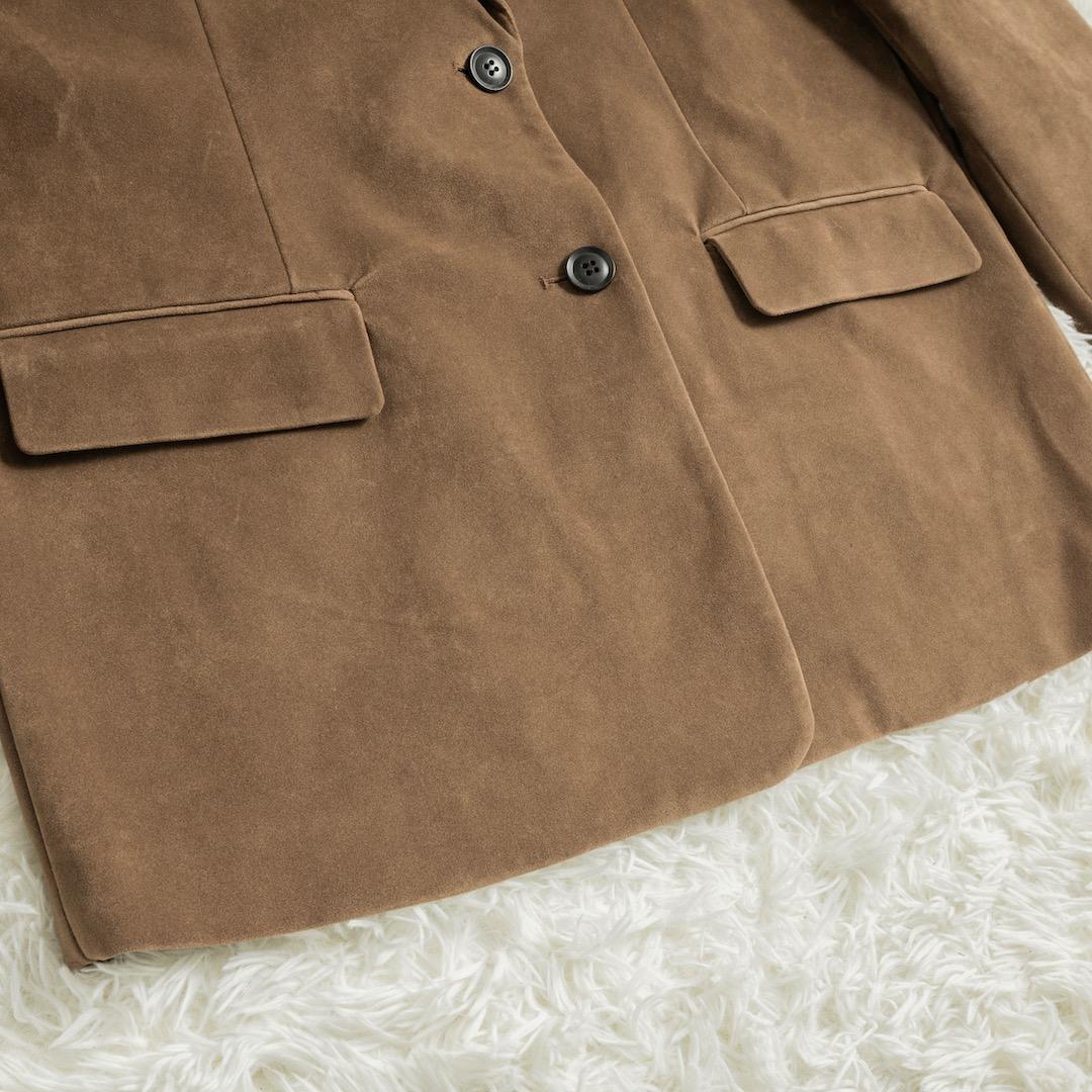 美品 SeaRoomlynn collab スエードライクオーバージャケット M