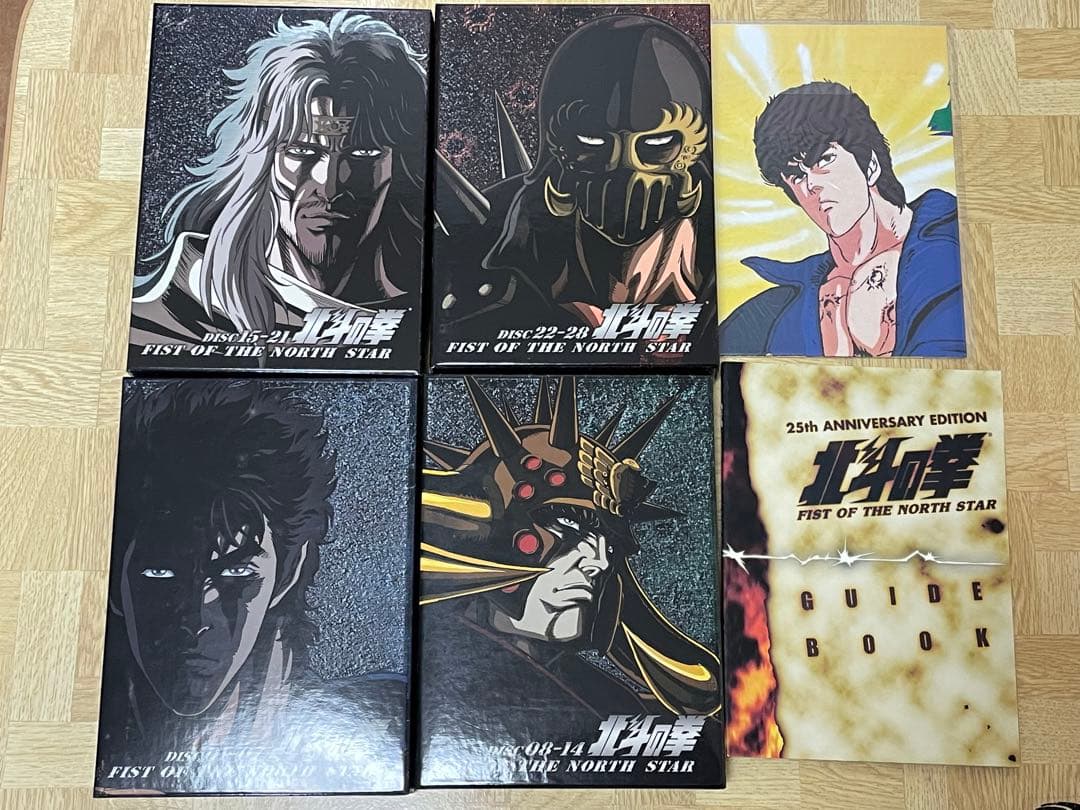 「北斗の拳」25周年記念 DVD-BOX ケンシロウ&黒王号 フィギュア付き