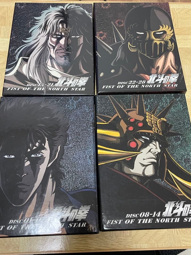 「北斗の拳」25周年記念 DVD-BOX ケンシロウ&黒王号 フィギュア付き