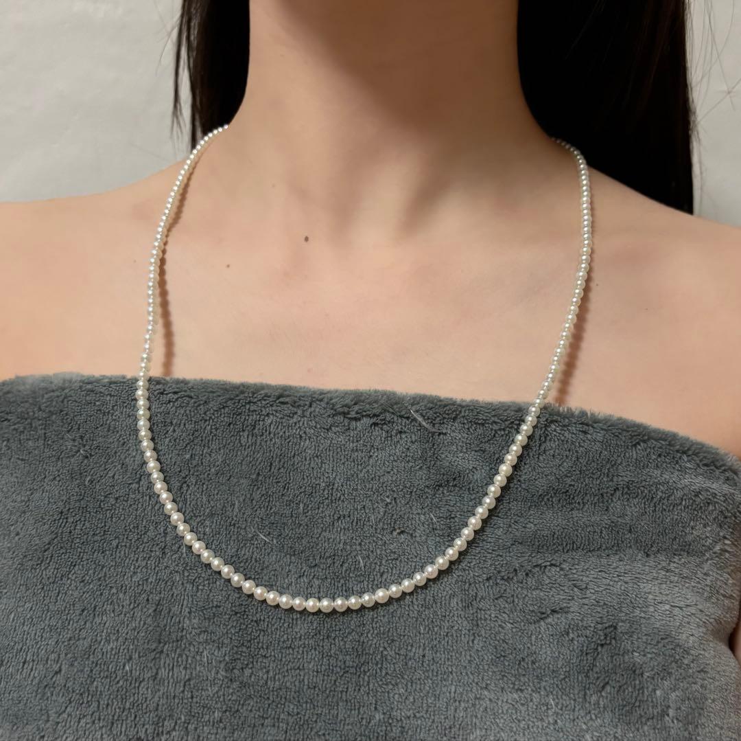 『専用です』オーロラRosé アコヤ真珠 3.5-4.0mm 真珠科学研究所