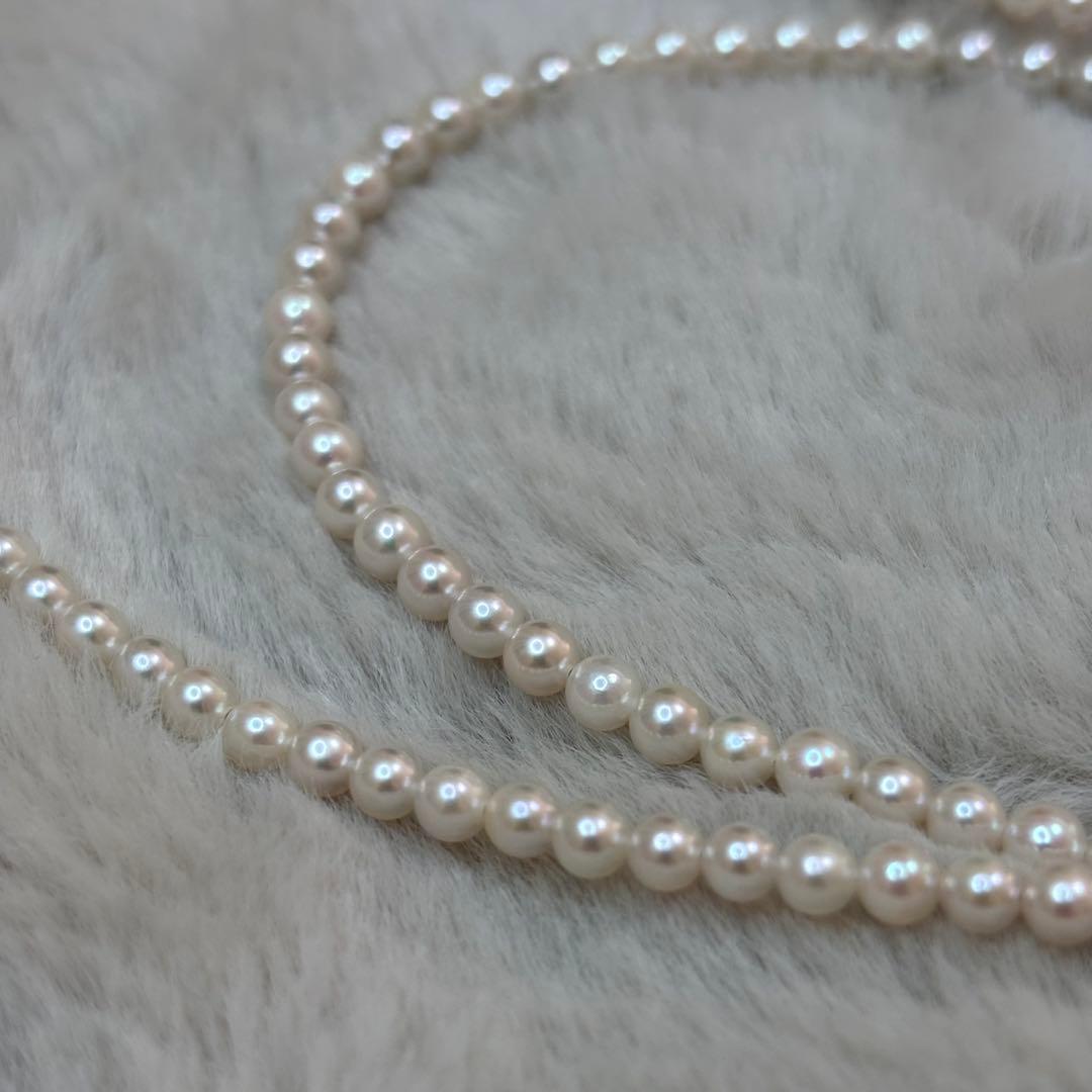 『専用です』オーロラRosé アコヤ真珠 3.5-4.0mm 真珠科学研究所