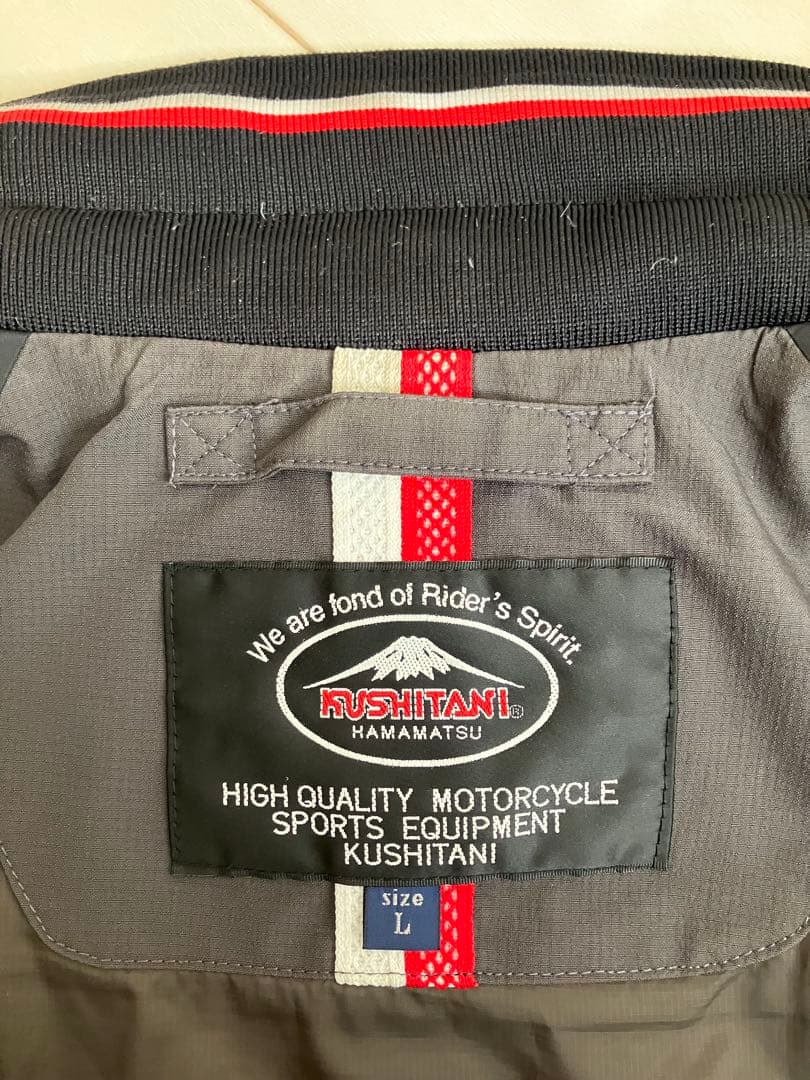 【クシタニ×GORE-TEX】　ショートジャケット（Lサイズ.ガンメタ）