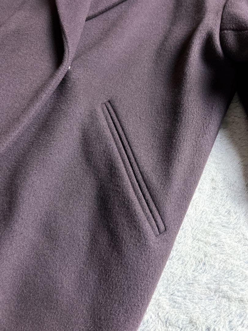 【IENA】イエナ MANTECO製 オーバーチェスターコート ウール混 38