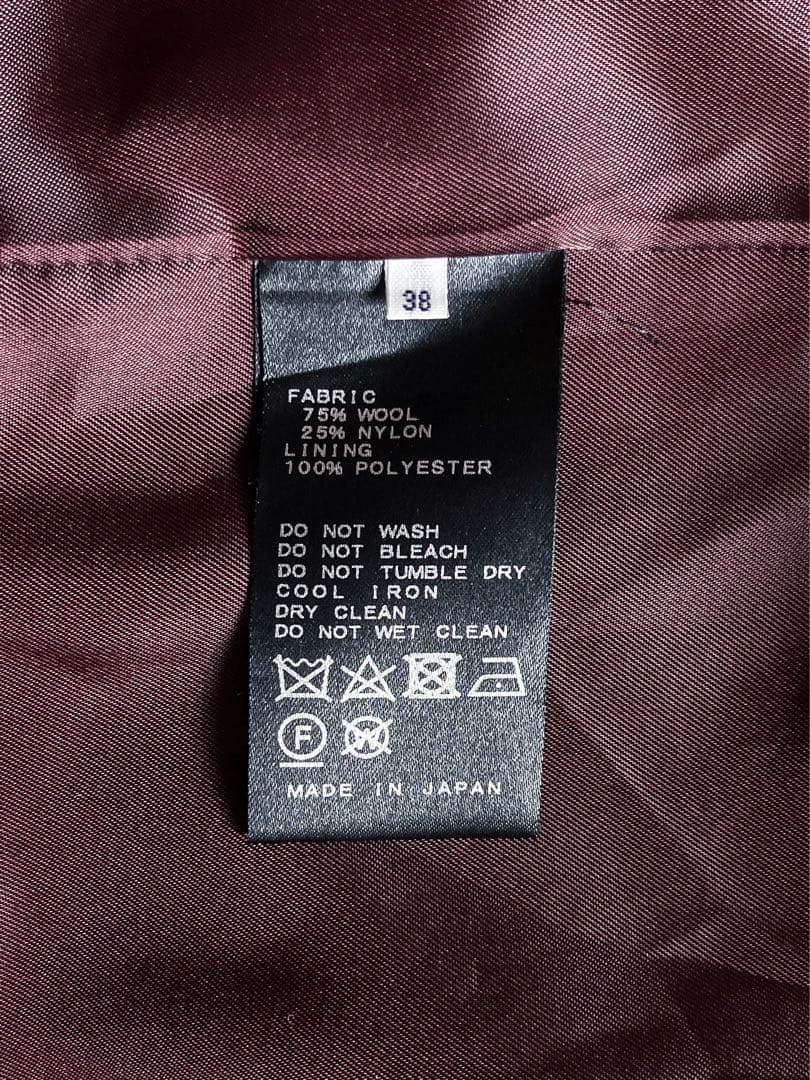 【IENA】イエナ MANTECO製 オーバーチェスターコート ウール混 38