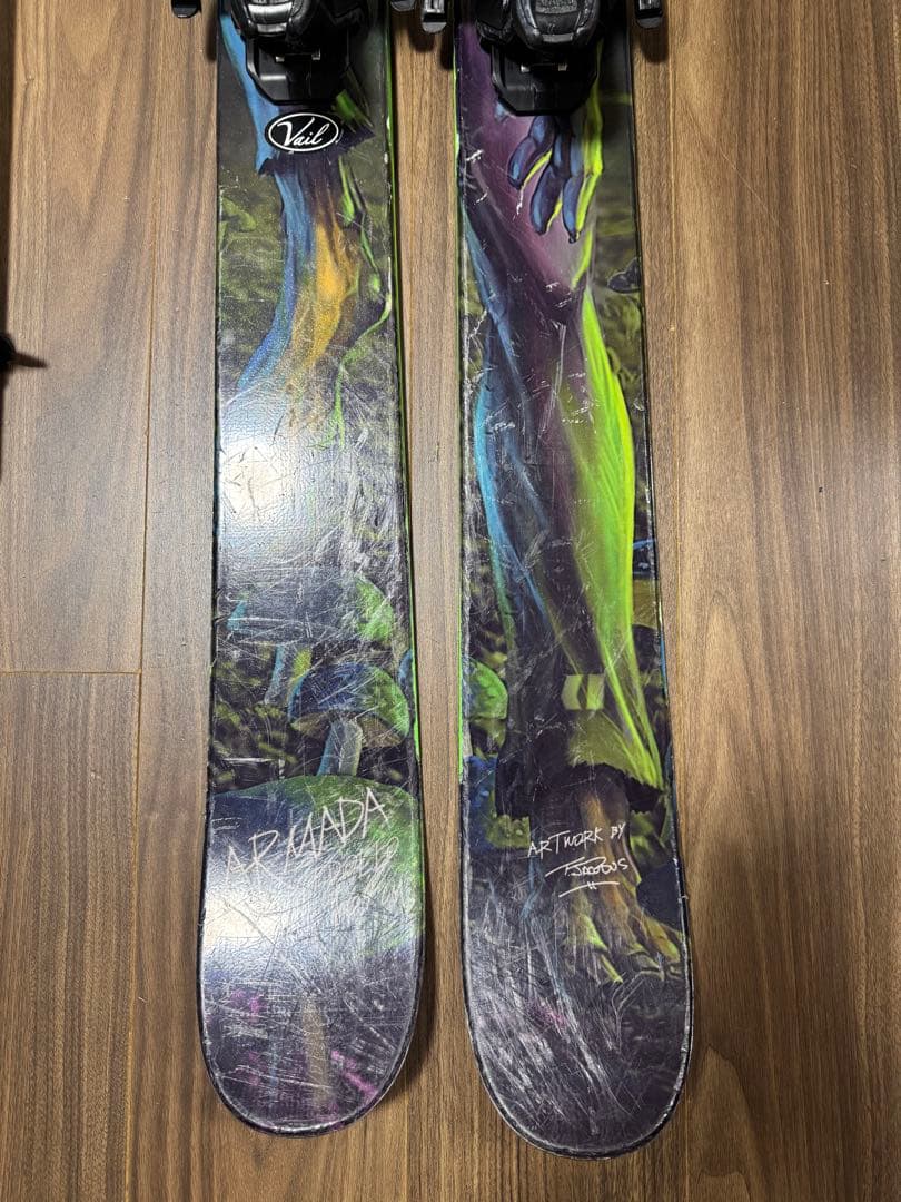 ARMADA EDOLLO スキー ビンディング ポールセット　164cm