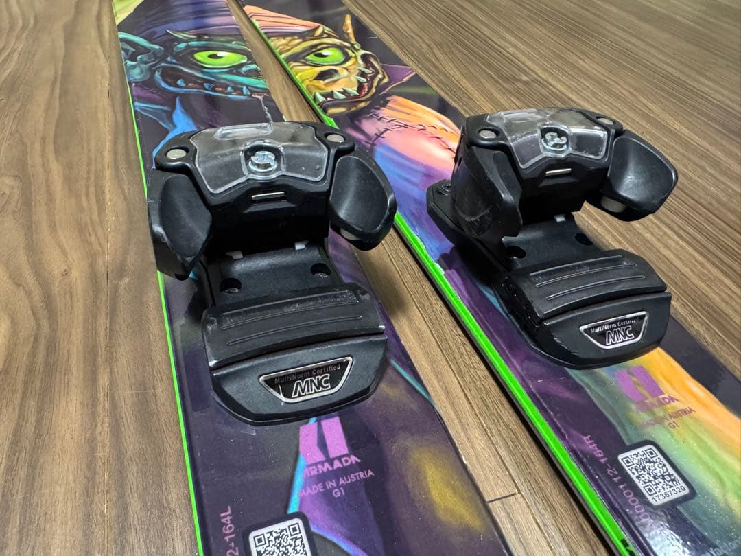 ARMADA EDOLLO スキー ビンディング ポールセット　164cm