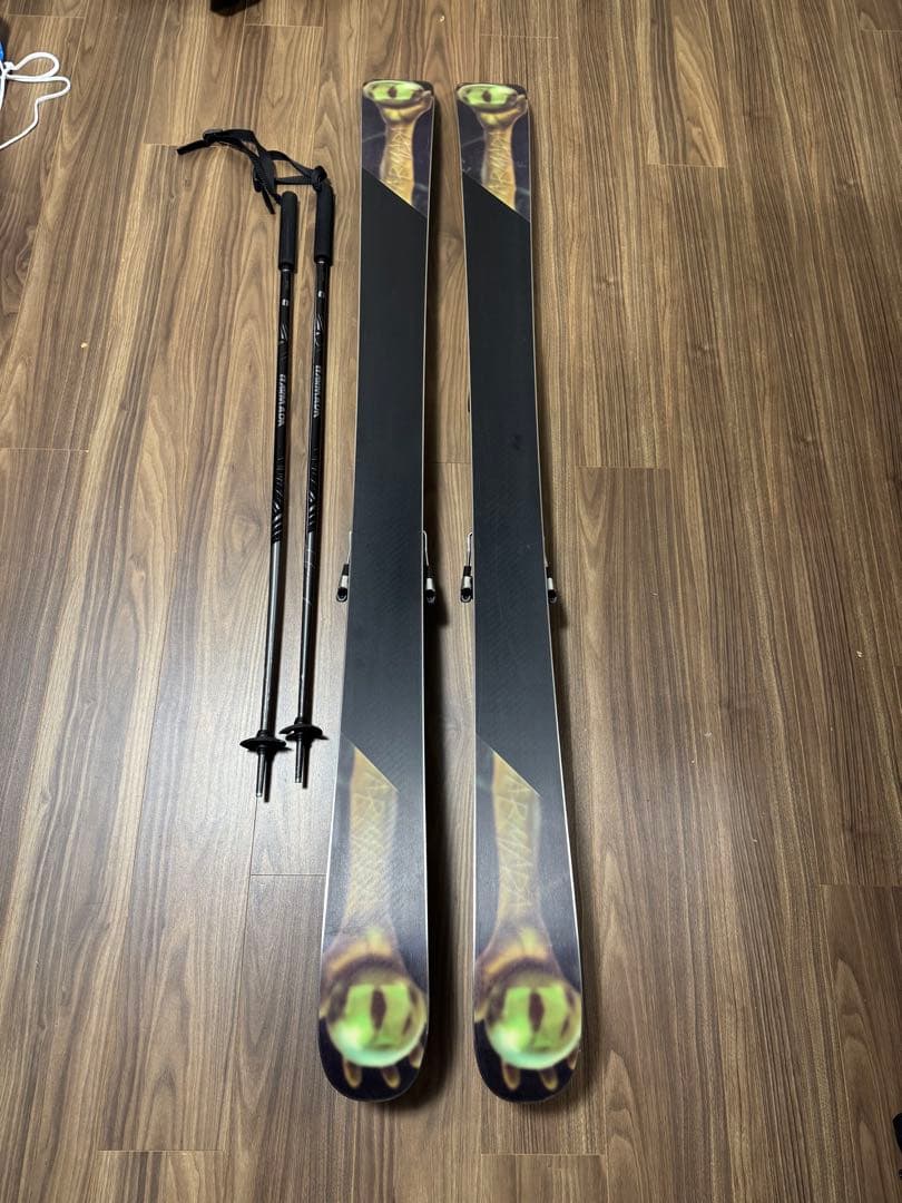 ARMADA EDOLLO スキー ビンディング ポールセット　164cm