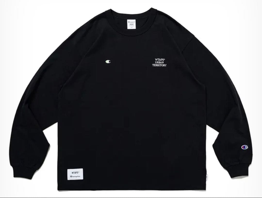WTAPS Champion コラボ　ロンT Ｓ　黒
