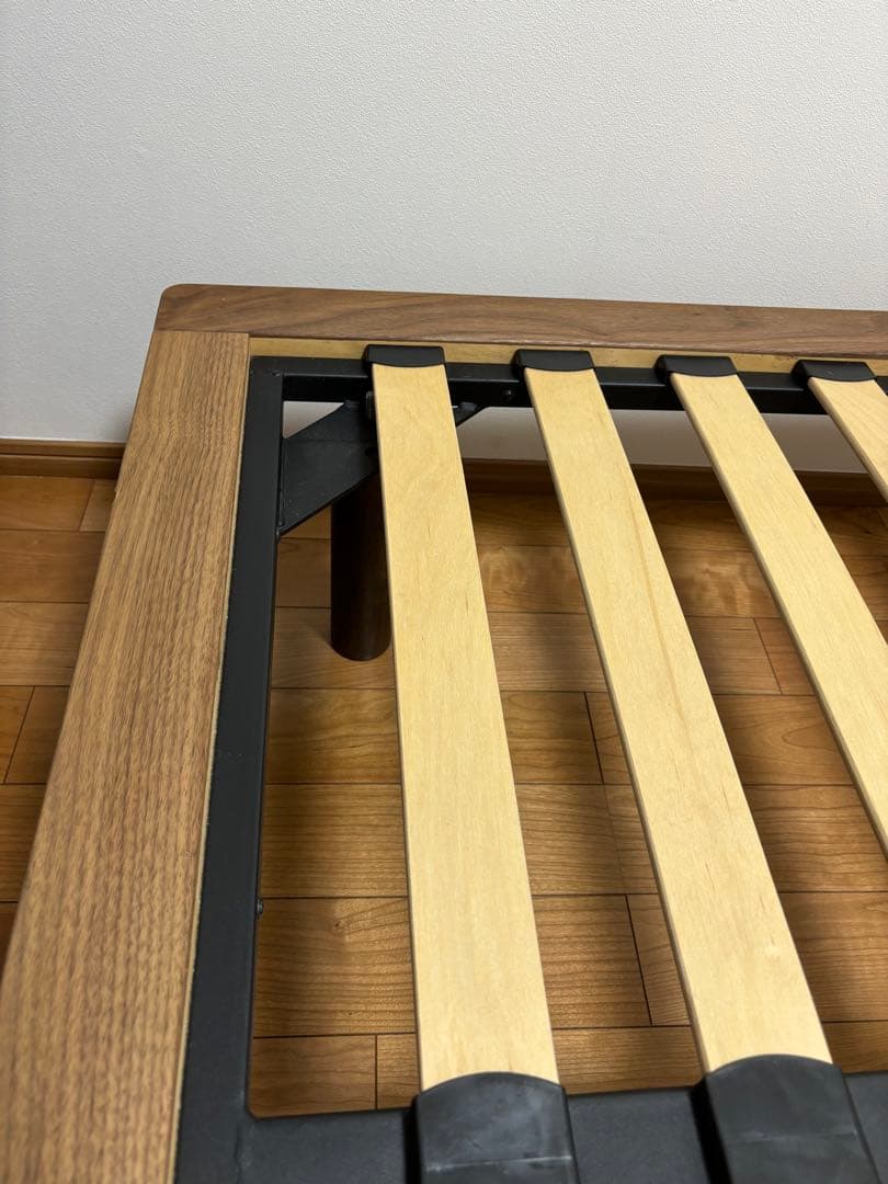 【無印良品】木製ベッドフレーム／セミダブル