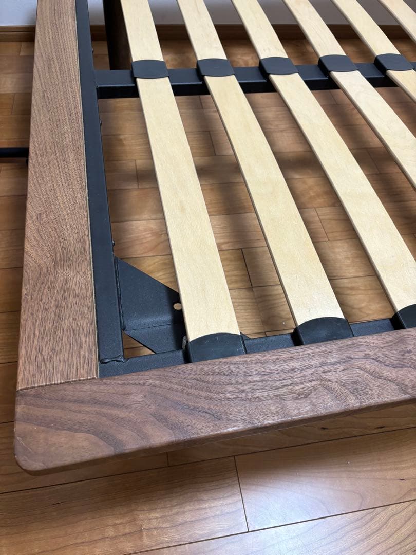 【無印良品】木製ベッドフレーム／セミダブル