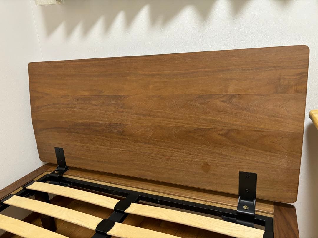 【無印良品】木製ベッドフレーム／セミダブル