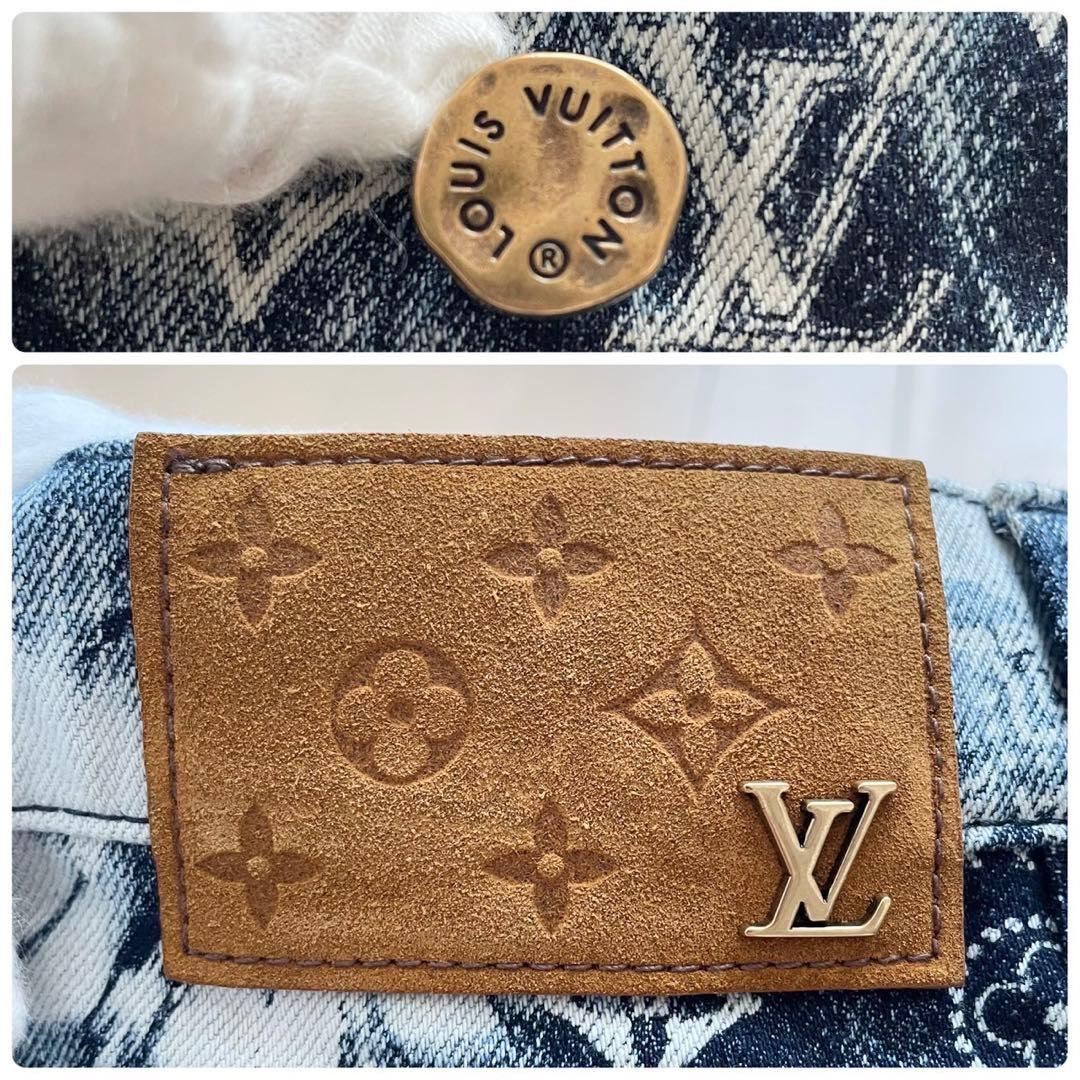 ひぃ　ルイヴィトン【極美品】バンダナ モノグラム ペイズリー