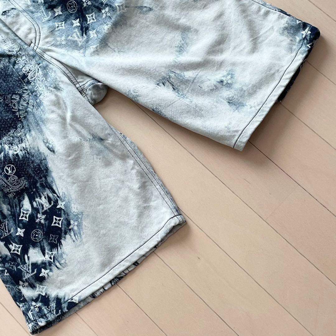 ひぃ　ルイヴィトン【極美品】バンダナ モノグラム ペイズリー