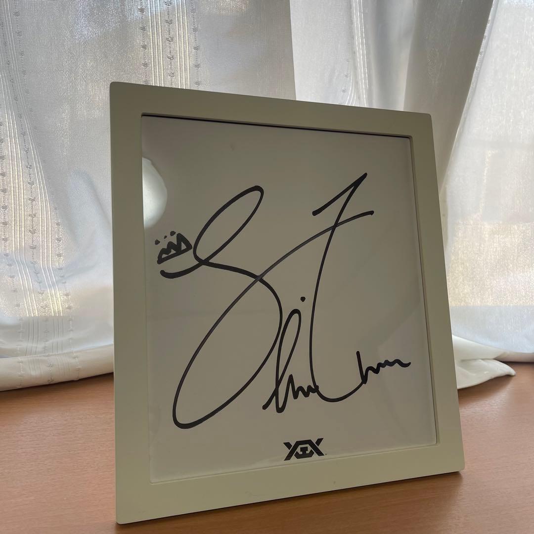 iKON JINHWAN ジナン 直筆 サイン 色紙