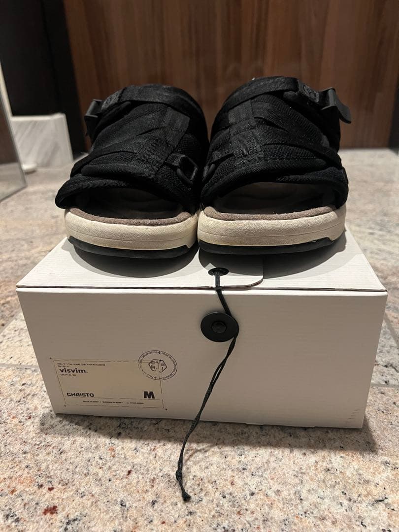 超希少 VISVIM 1st CHRIST ブラック Mサイズ 藤原ヒロシ