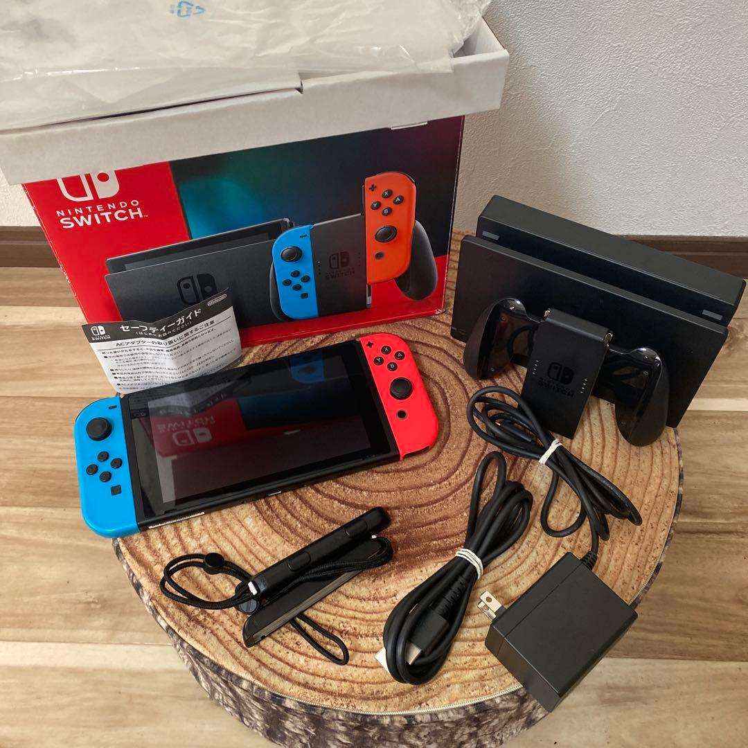 Nintendo Switch ニンテンドースイッチ本体　ネオン⑥