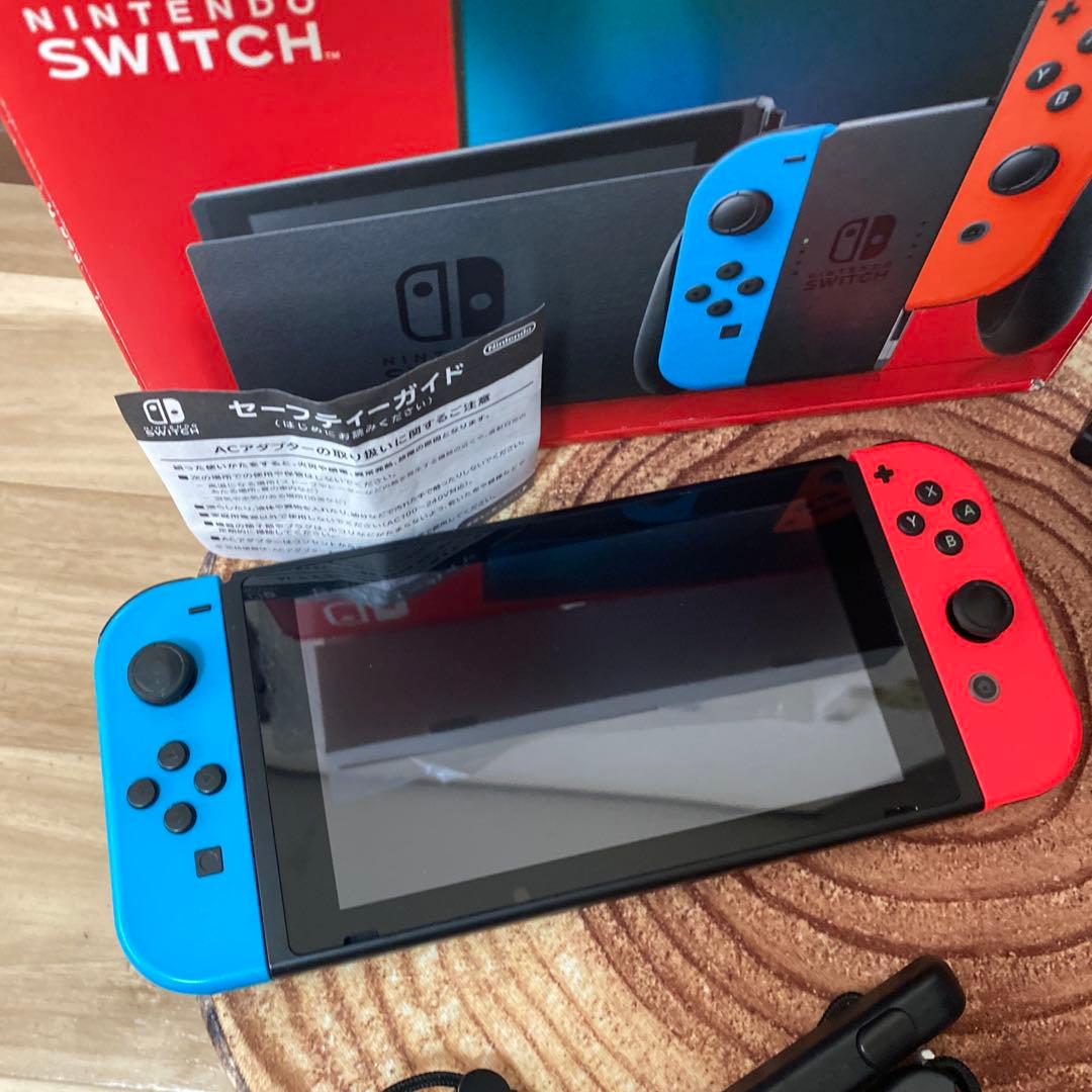 Nintendo Switch ニンテンドースイッチ本体　ネオン⑥