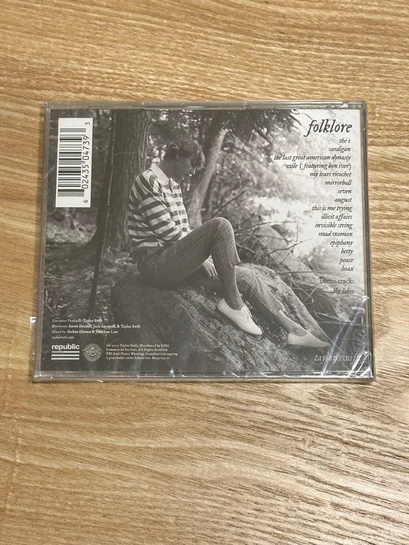 taylor swift forelore target印刷ミス版CD 未開封