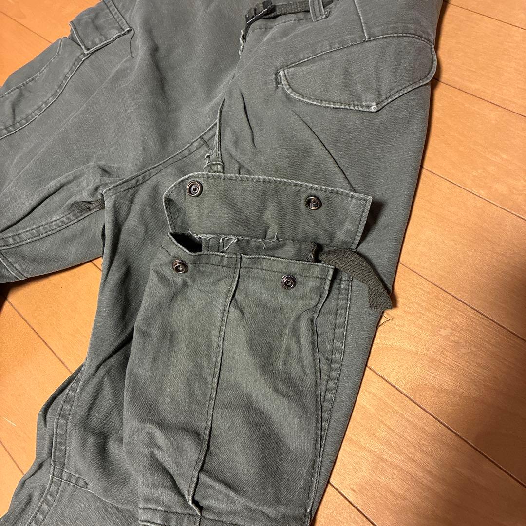 M-51 ミリタリーパンツ カーキ　軍物　大特価！！