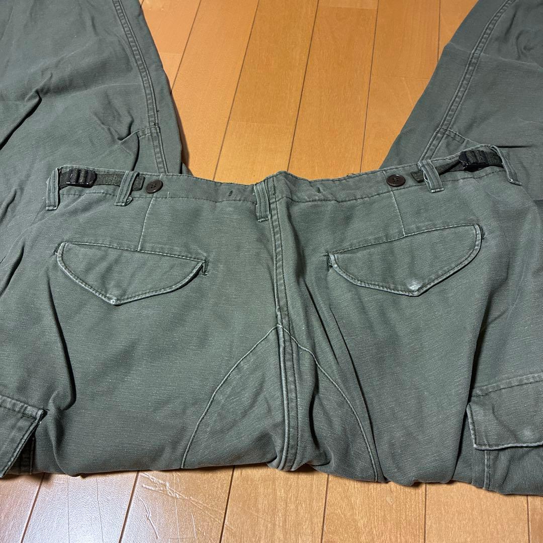 M-51 ミリタリーパンツ カーキ　軍物　大特価！！