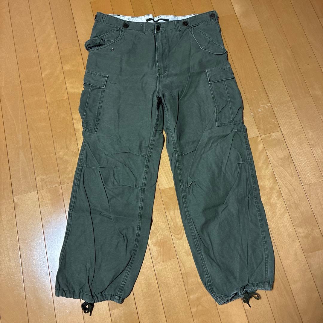 M-51 ミリタリーパンツ カーキ　軍物　大特価！！