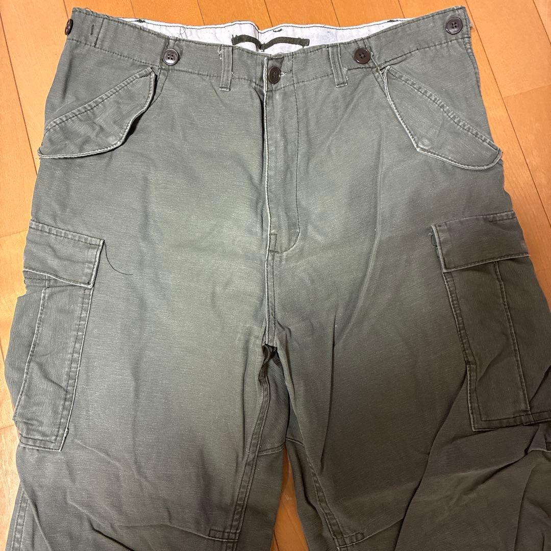 M-51 ミリタリーパンツ カーキ　軍物　大特価！！