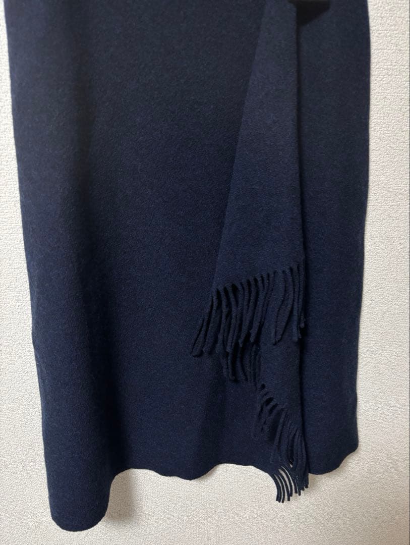 【新品】EPOCA La maglia due フリンジAライン ニットスカート