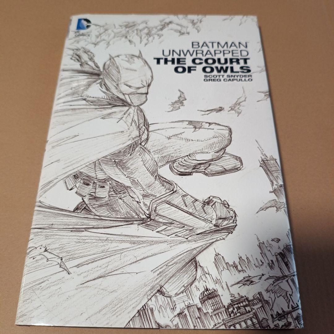 希少本　バットマン UNWRAPPED ハードカバー　漫画家を目指す方におすすめ