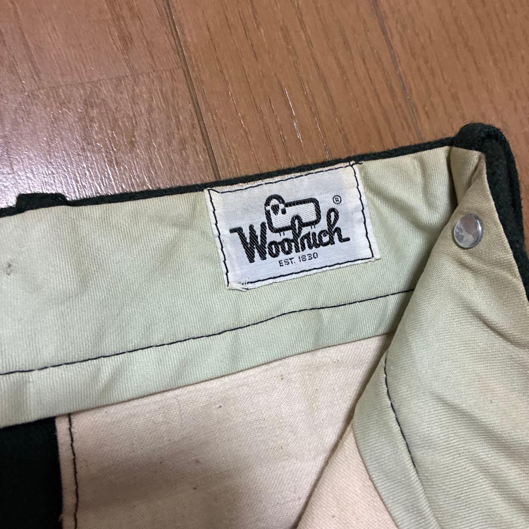 70s ウールリッチ ウールパンツ XL