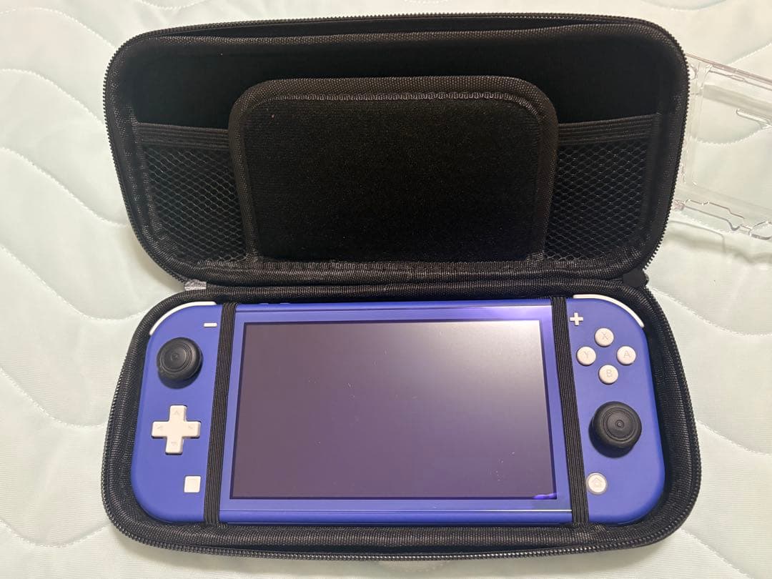 【ほぼ未使用】Nintendo Switch Lite 保護フィルム+ケース付