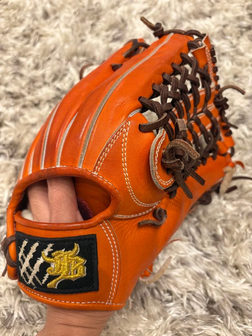 硬式野球グローブ 和牛JB 外野用　JB-008