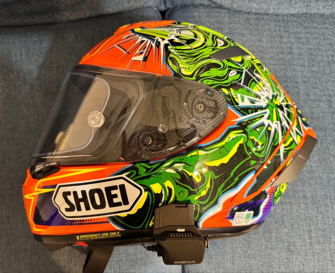 セキュリティ・セーフティ SHOEI X-Fourteen POWER RUSH XS