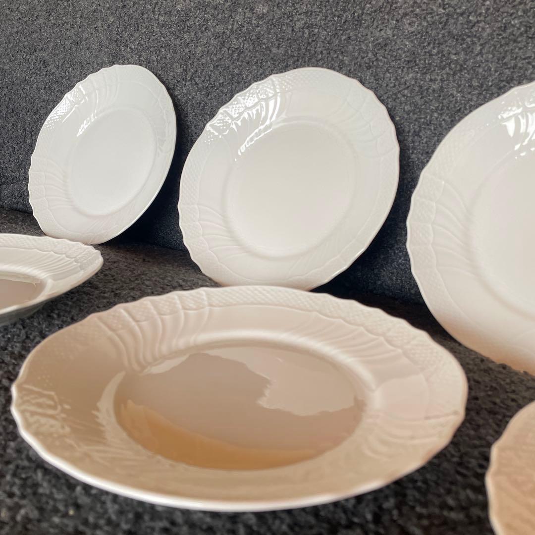 リチャードジノリ　ベッキオホワイト 7枚セット