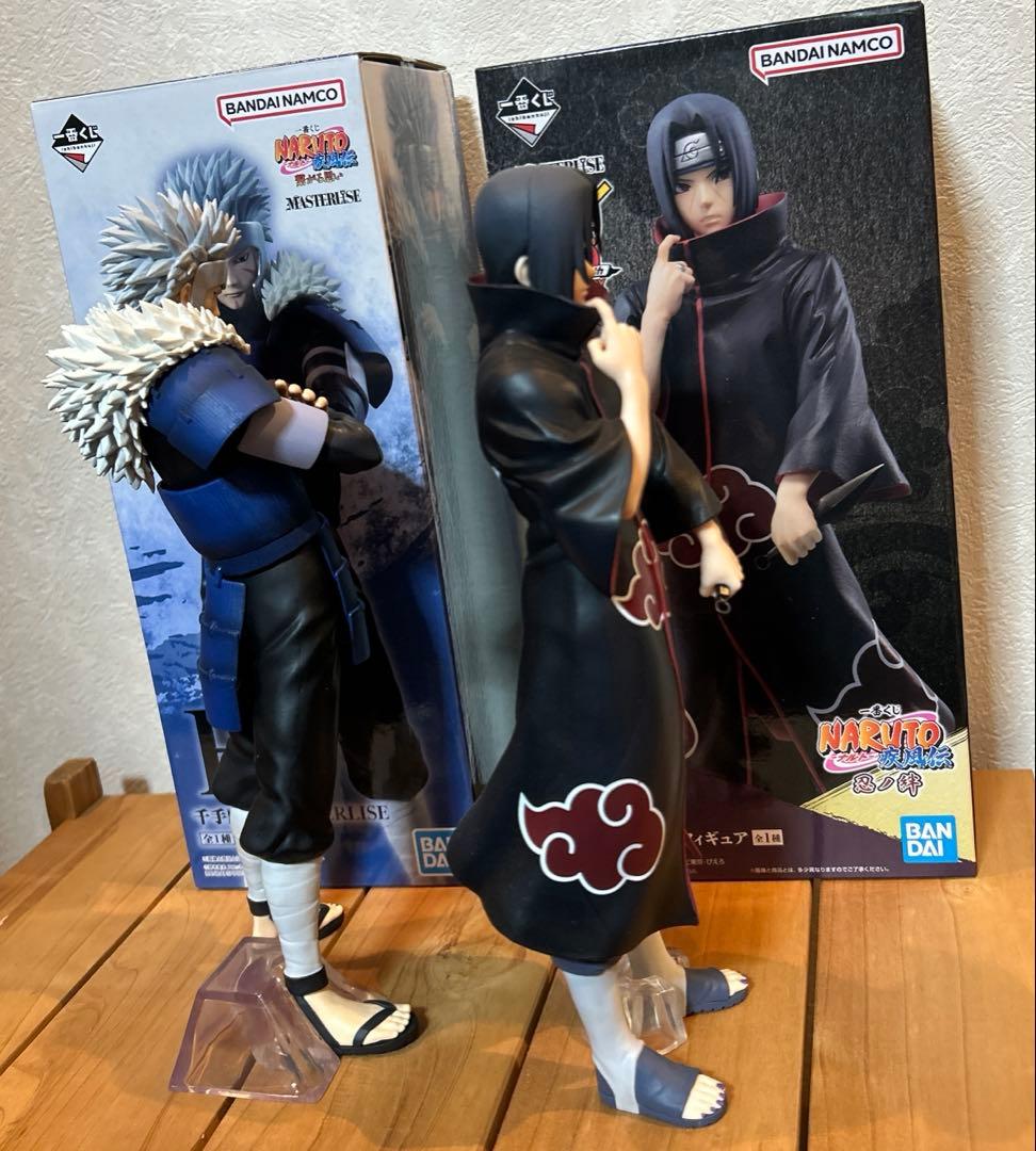 NARUTO-ナルト- 疾風伝　一番くじ　D賞&B賞フィギュアセット売り