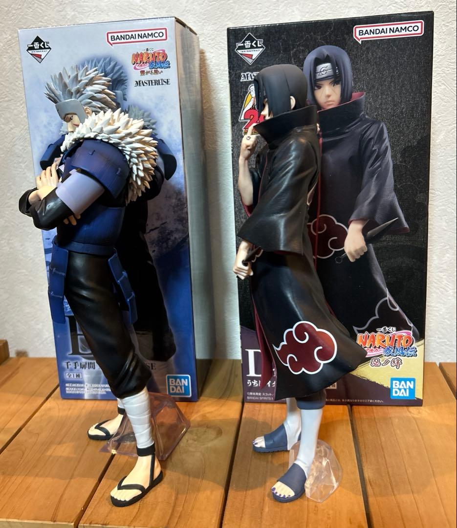 NARUTO-ナルト- 疾風伝　一番くじ　D賞&B賞フィギュアセット売り