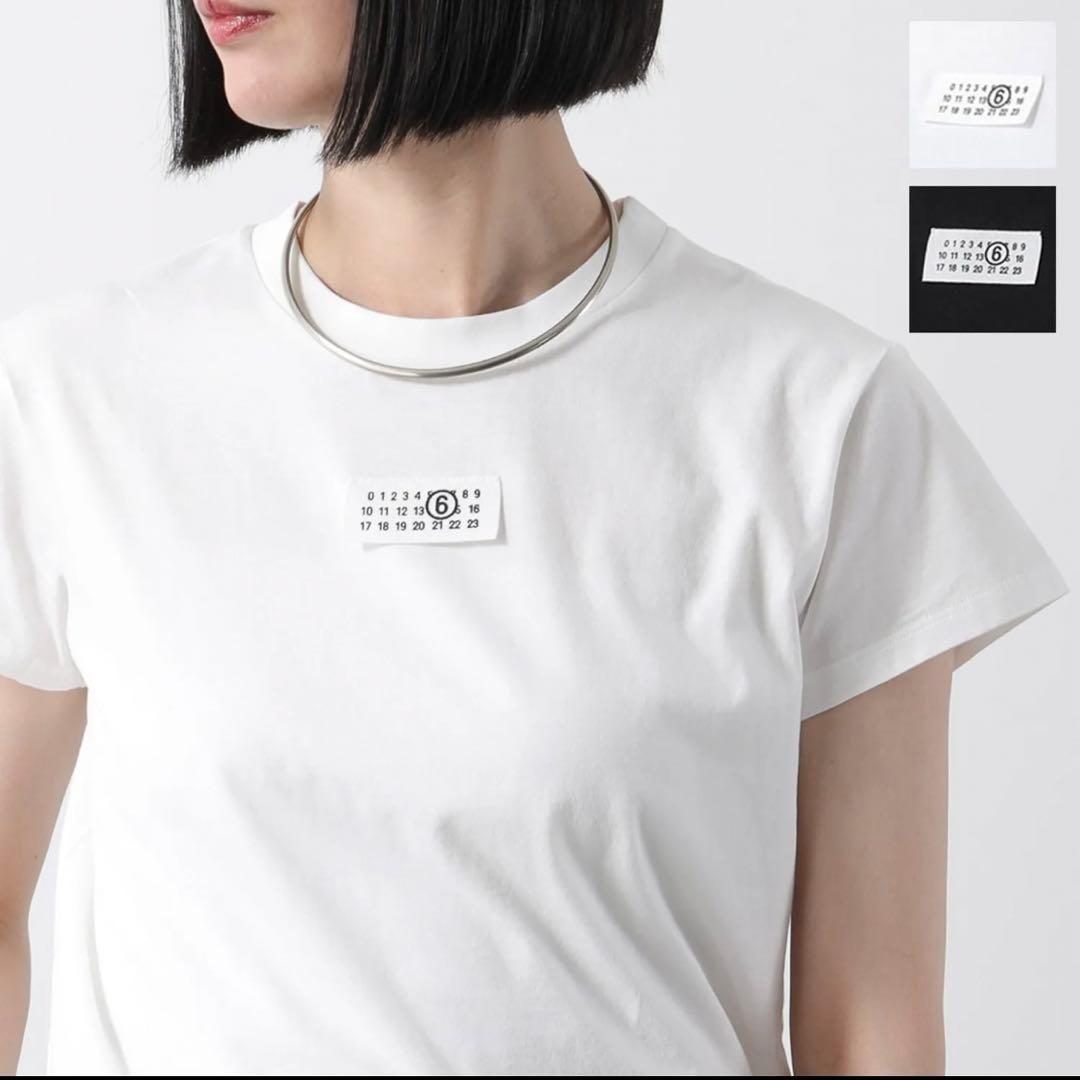 MM6 Maison Margiela ナンバリングロゴT