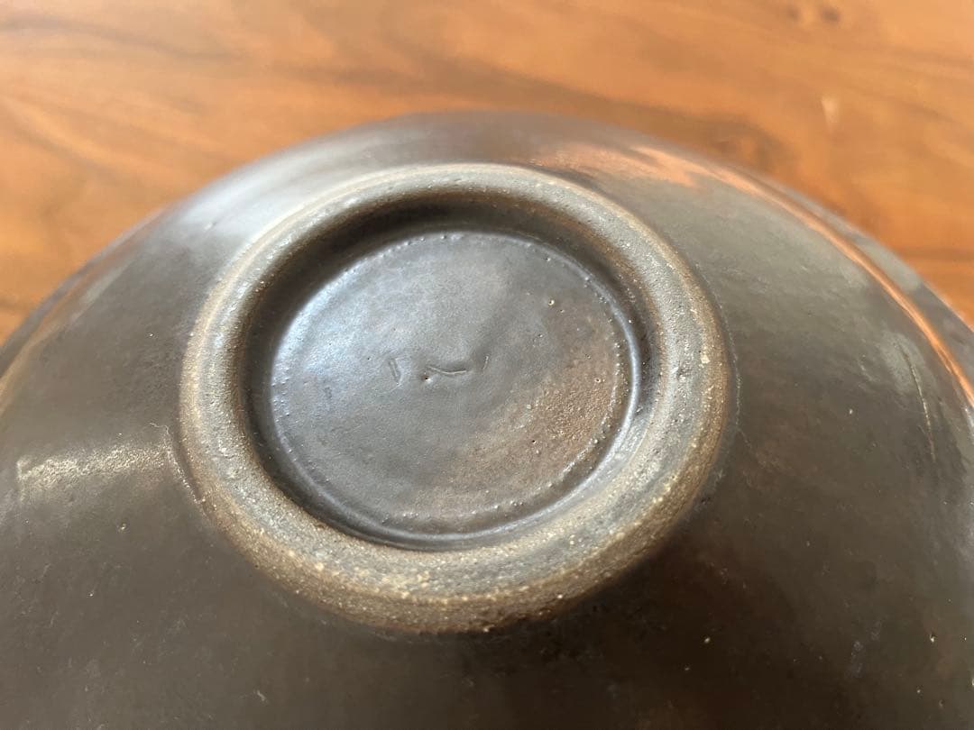 戸塚佳奈　黒　皿　器　リムボウル