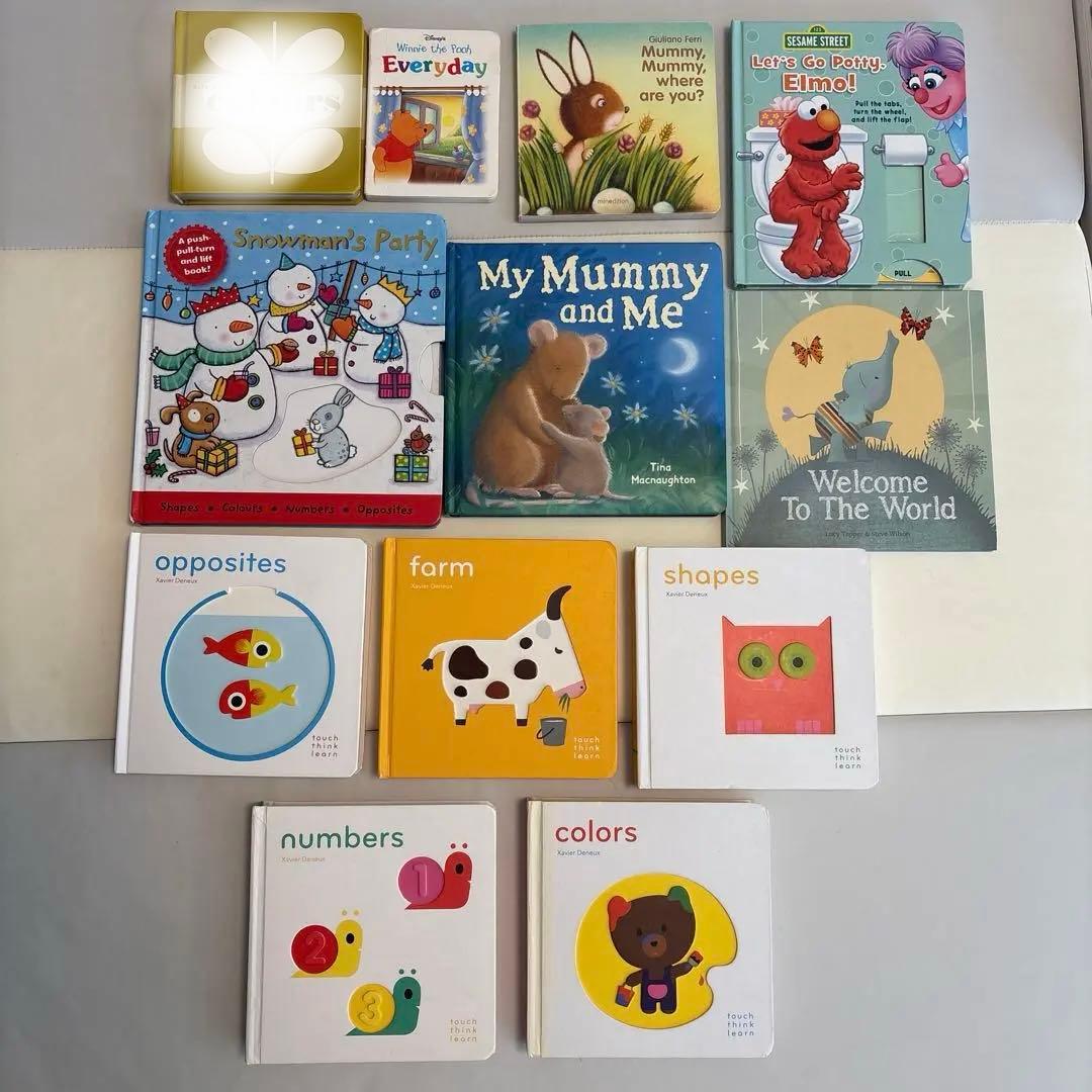 Touch Think Learn 英語　仕掛け絵本　ボードブック　17冊