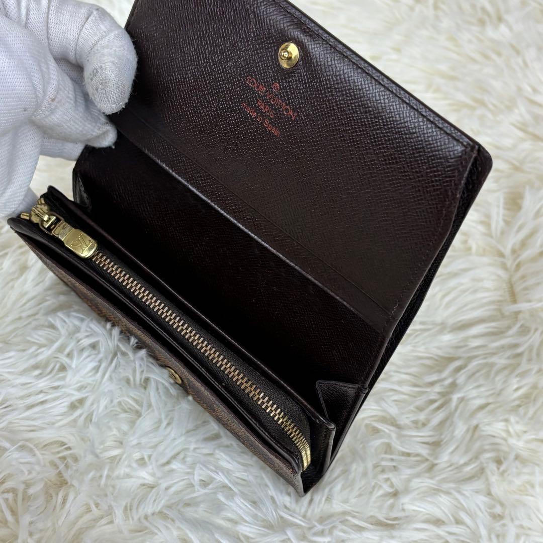 極美品✨ルイヴィトン ダミエ ポルトフォイユ トレゾール L字財布 ユニセックス