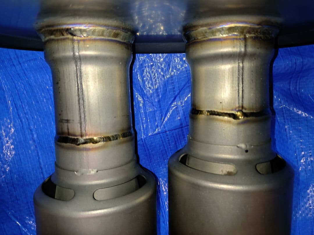 【あきら】HKS スーパーターボマフラーTi VAB ②右メインマフラー