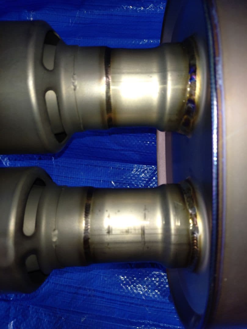 【あきら】HKS スーパーターボマフラーTi VAB ②右メインマフラー