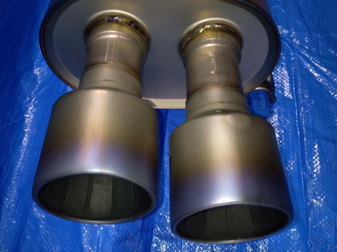 【あきら】HKS スーパーターボマフラーTi VAB ②右メインマフラー