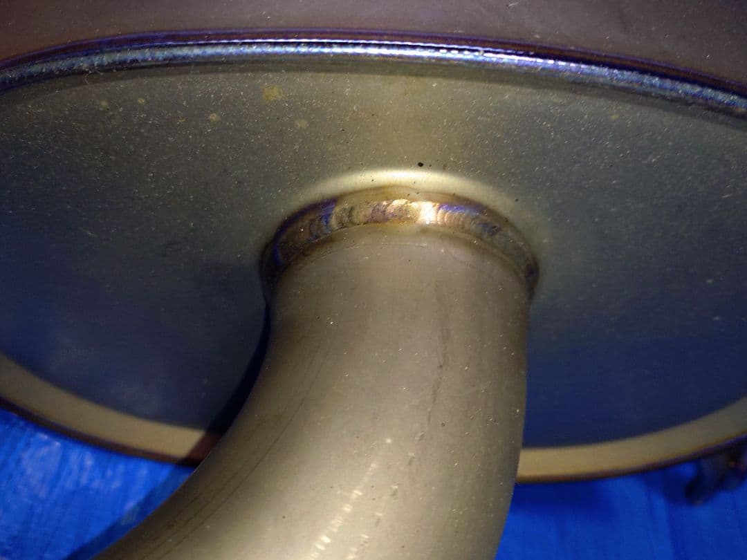 【あきら】HKS スーパーターボマフラーTi VAB ②右メインマフラー