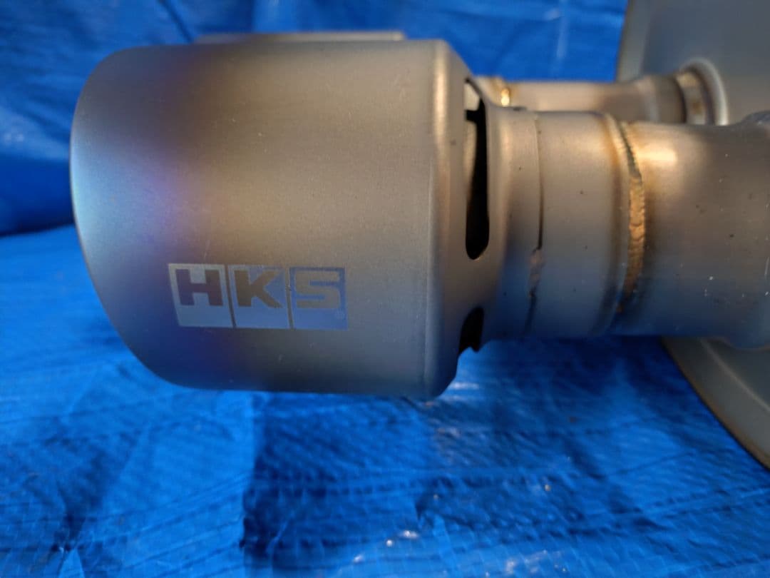 【あきら】HKS スーパーターボマフラーTi VAB ②右メインマフラー